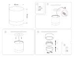 Накладной светильник Ambrella Light Acrylic Frost TN5366