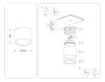 Накладной светильник Ambrella Light IP Protect TN6550