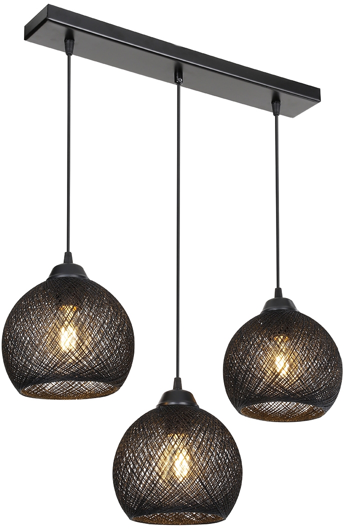 Подвесной светильник Toplight Lizbeth TL1612L-03BK Подвесной светильник Toplight Lizbeth TL1612L-03BK