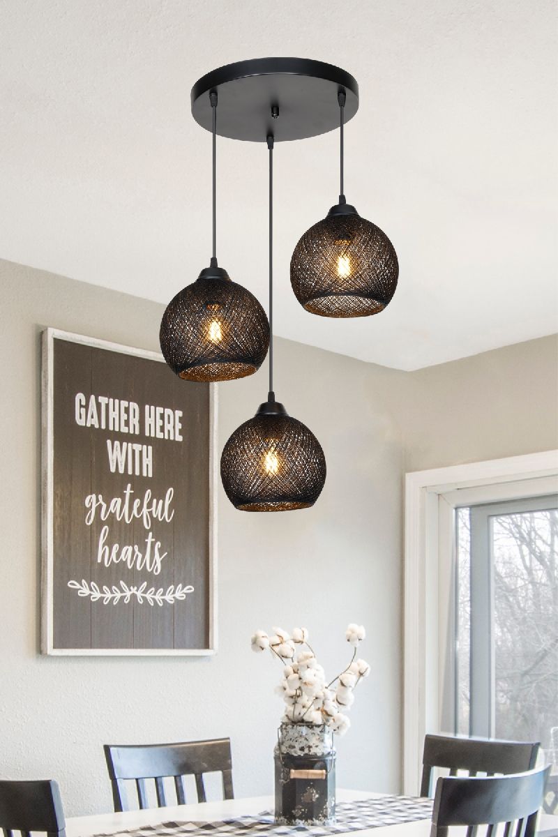 Подвесной светильник Toplight Lizbeth TL1612R-03BK Подвесной светильник Toplight Lizbeth TL1612R-03BK