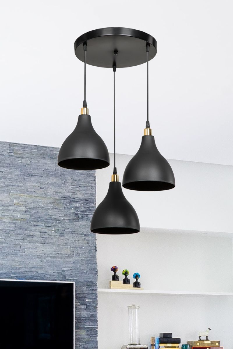 Подвесной светильник Toplight Marjory TL1615H-03BK Подвесной светильник Toplight Marjory TL1615H-03BK