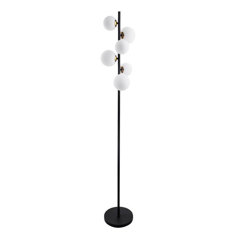 Торшер Arte Lamp Gemini A2243PN-6BK