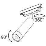 Трековый светильник Maytoni Track lamps TR019-2-7W4K-B