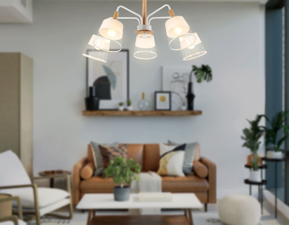 Люстра на штанге Ambrella Light Modern Losk TR4738 Люстра на штанге Ambrella Light Modern Losk TR4738