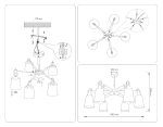 Люстра на штанге Ambrella Light Loft TR82208