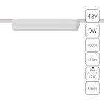 Трековый магнитный светильник Arte Lamp Rapid A6153PL-1WH