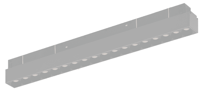 Трековый магнитный светильник iLedex Vision 4822-002-L350-18W-38DG-4000K-BK