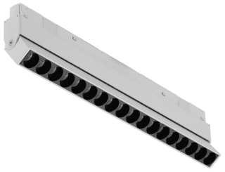 Трековый магнитный светильник iLedex Vision 4822-003-L350-18W-38DG-3000K-WH