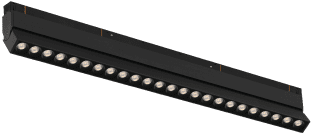Трековый магнитный светильник iLedex Vision 4822-003-L462-24W-38DG-4000K-BK