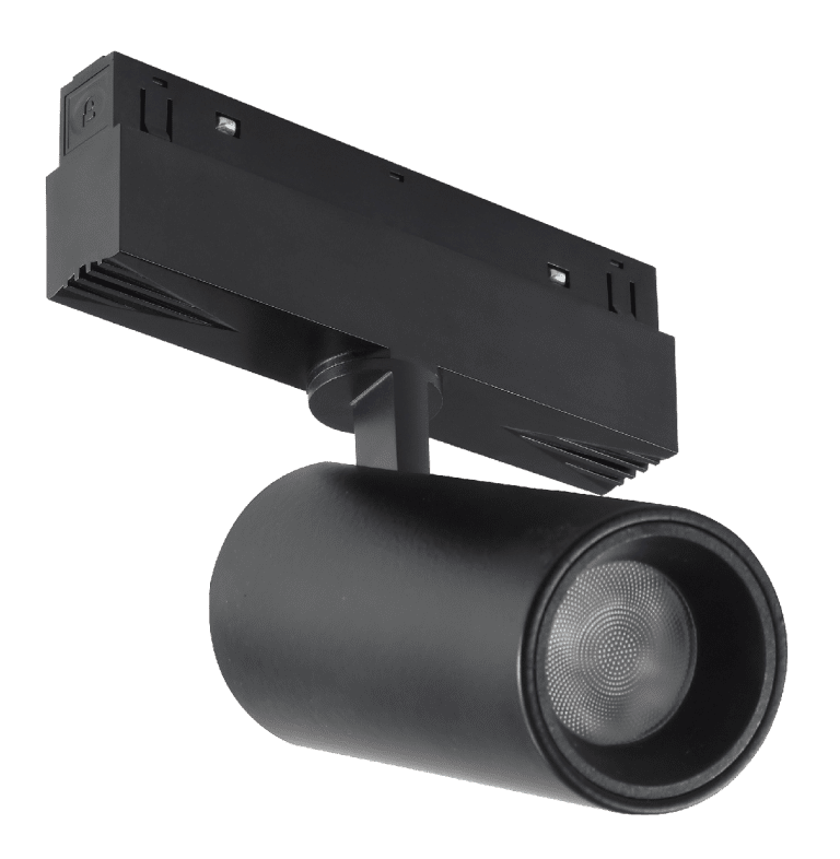 Трековый магнитный светильник iLedex Vision 4822-011-D65-18W-38DG-3000K-BK