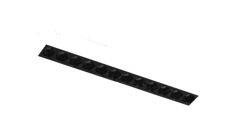 Трековый магнитный светильник iLedex Vision 4825-039-L197-12W-36DG-4000K-WH