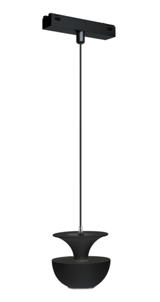 Трековый магнитный светильник iLedex Vision 4825-044-D80-6W-38DG-4000K-BK