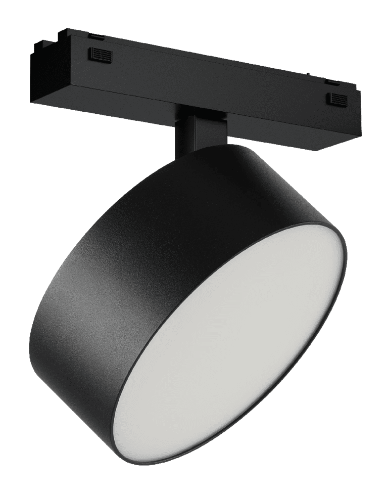 Трековый магнитный светильник iLedex Vision 4825-047-D140-20W-110DG-4000K-BK