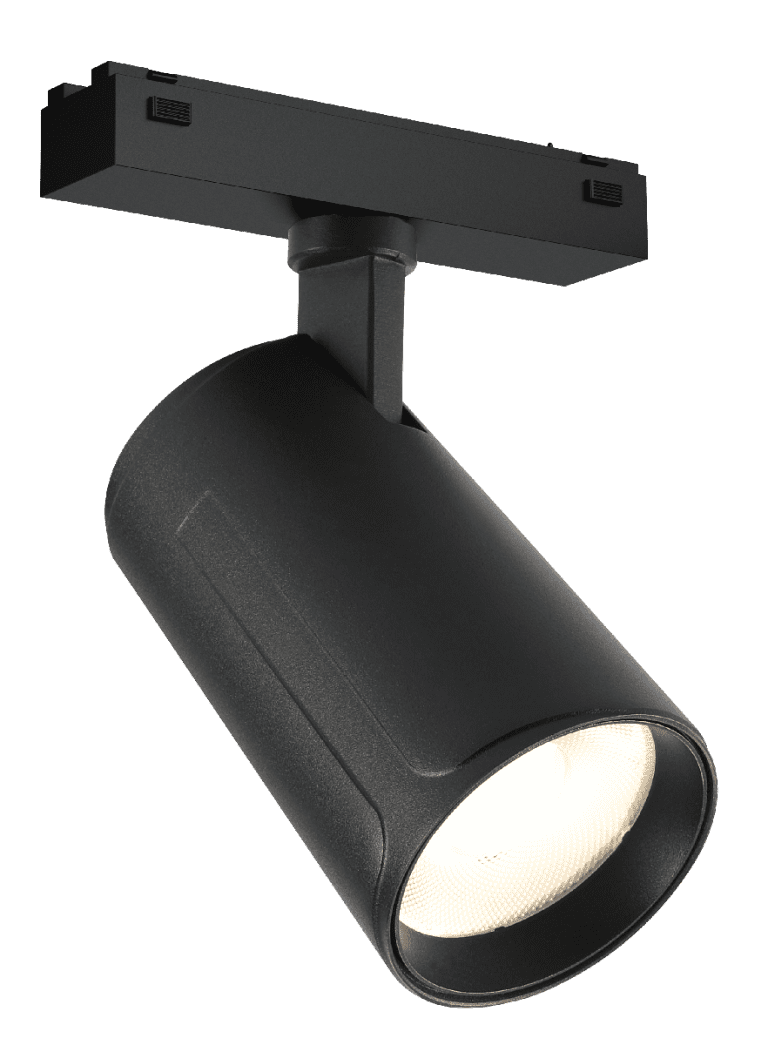 Трековый магнитный светильник iLedex Vision 4825-048-D70-20W-36DG-3000K-BK