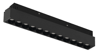 Трековый магнитный светильник iLedex Vision SMART 4822-002-L235-12W-38DG-BK