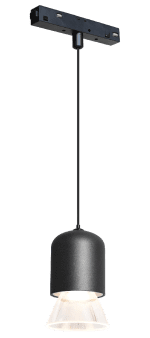 Трековый магнитный светильник iLedex Vision SMART 4822-015-D72-8W-38DG-BK