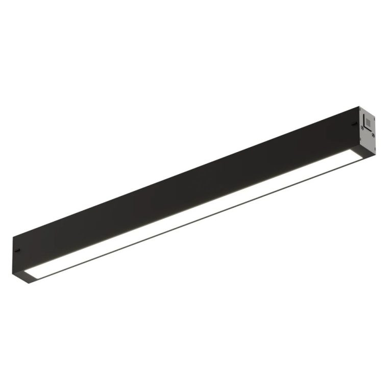 Трековый однофазный светильник AM Group Plain Opal AM584 18W 4000K BK