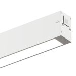 Трековый однофазный светильник AM Group Plain Opal AM586 36W 3000K WH