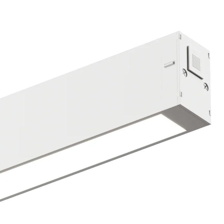 Трековый однофазный светильник AM Group Plain Opal AM586 36W 3000K WH