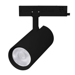 Трековый трехфазный светильник Arlight LGD-GERA-4TR-R90-30W Warm3000 (BK, 24 deg, 230V) 055184