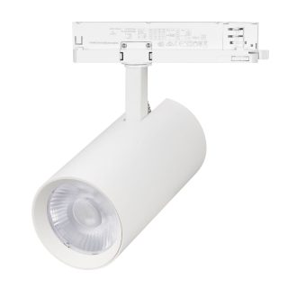 Трековый трехфазный светильник Arlight LGD-GERA-4TR-R90-40W Warm3000 (WH, 24 deg, 230V) 055159