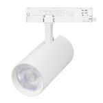 Трековый трехфазный светильник Arlight LGD-GERA-4TR-R90-40W Warm3000 (WH, 55 deg, 230V) 055151