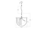 Подвесная люстра Garda Decor 20MD3279-6