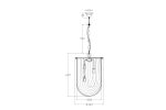Подвесная люстра Garda Decor 20MD3231-3NI