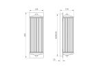 Настенный светильник Garda Decor K2KG0604W-1