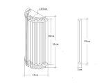 Настенный светильник Garda Decor 62GDW-D007K5B/550
