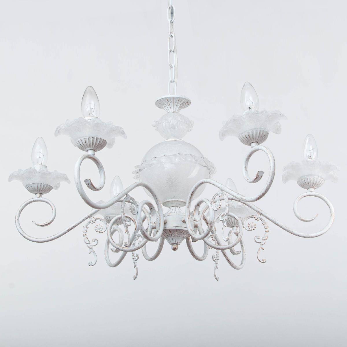 Подвесная люстра Abrasax Christel L.8302-6CREAM/G Подвесная люстра Abrasax Christel L.8302-6CREAM/G