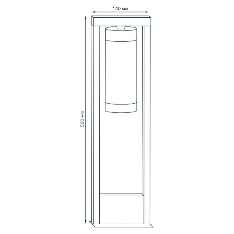 Уличный светильник Gauss Aura GD019