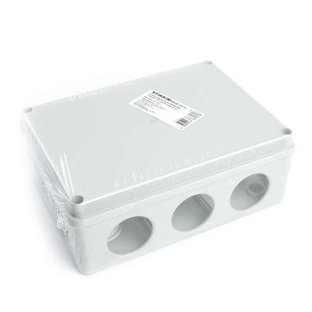 Коробка разветвительная Stekker EBX20-310-55 40000 Коробка разветвительная Stekker EBX20-310-55 40000