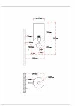 Бра Arte Lamp Matar A4027AP-1PB