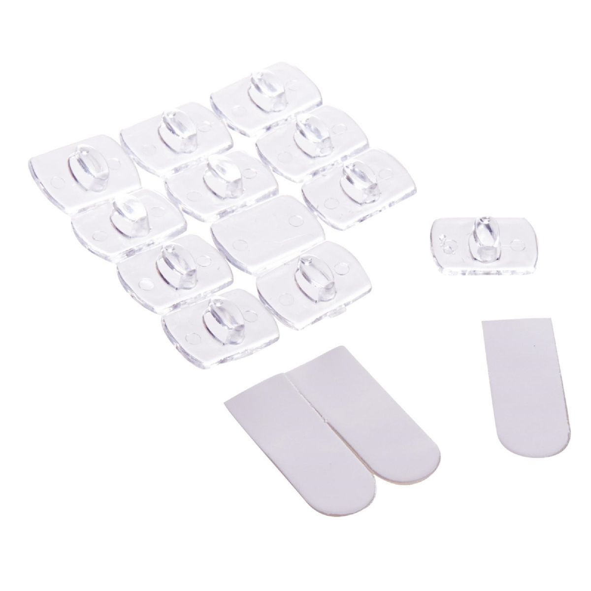 Крючки для монтажа гирлянд Uniel UCC-Y11 CLEAR 020 POLYBAG UL-00009937 Крючки для монтажа гирлянд Uniel UCC-Y11 CLEAR 020 POLYBAG UL-00009937