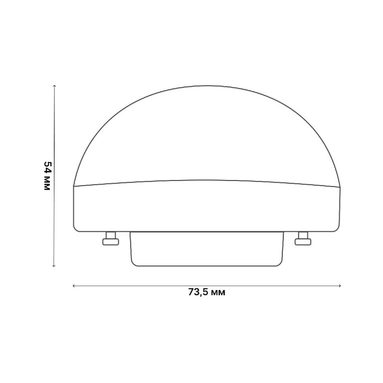 Лампа светодиодная Uniel LED-GX53-13W/6500K/GX53/FR/SPHERE PLZ02WH UL-00011792