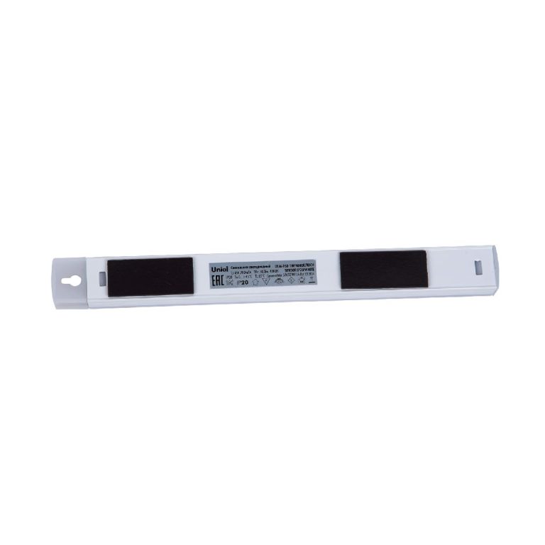Мебельный светильник Uniel ULM-F60-1W/4000K/RECH SENSOR IP20 WHITE UL-00011954
