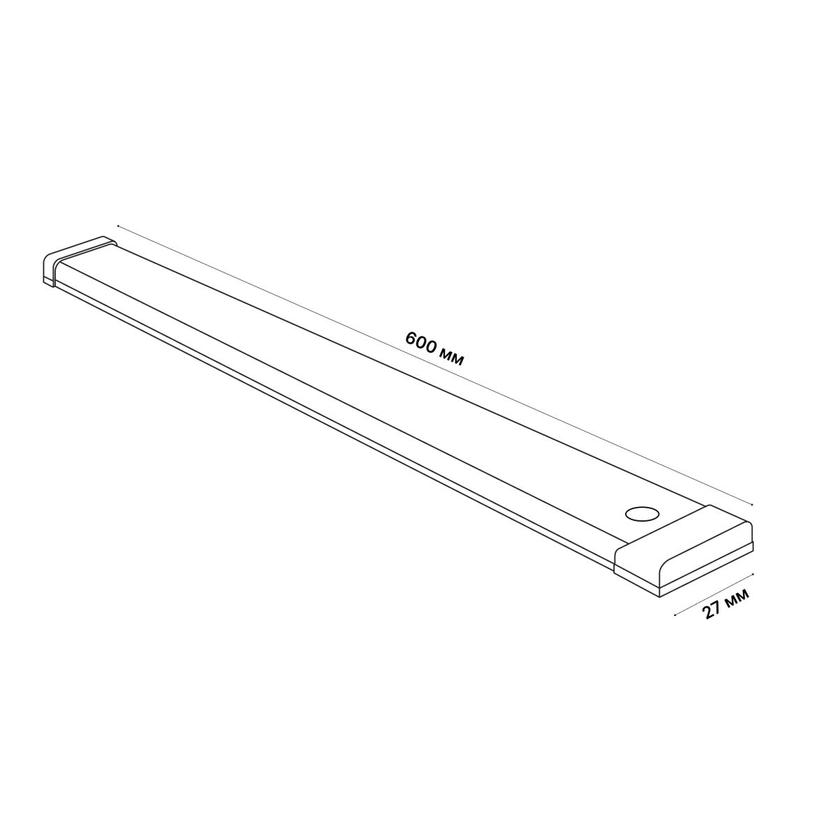 Мебельный светильник Uniel ULI-F49-8W/4200K SENSOR IP40 SILVER UL-00011967 Мебельный светильник Uniel ULI-F49-8W/4200K SENSOR IP40 SILVER UL-00011967