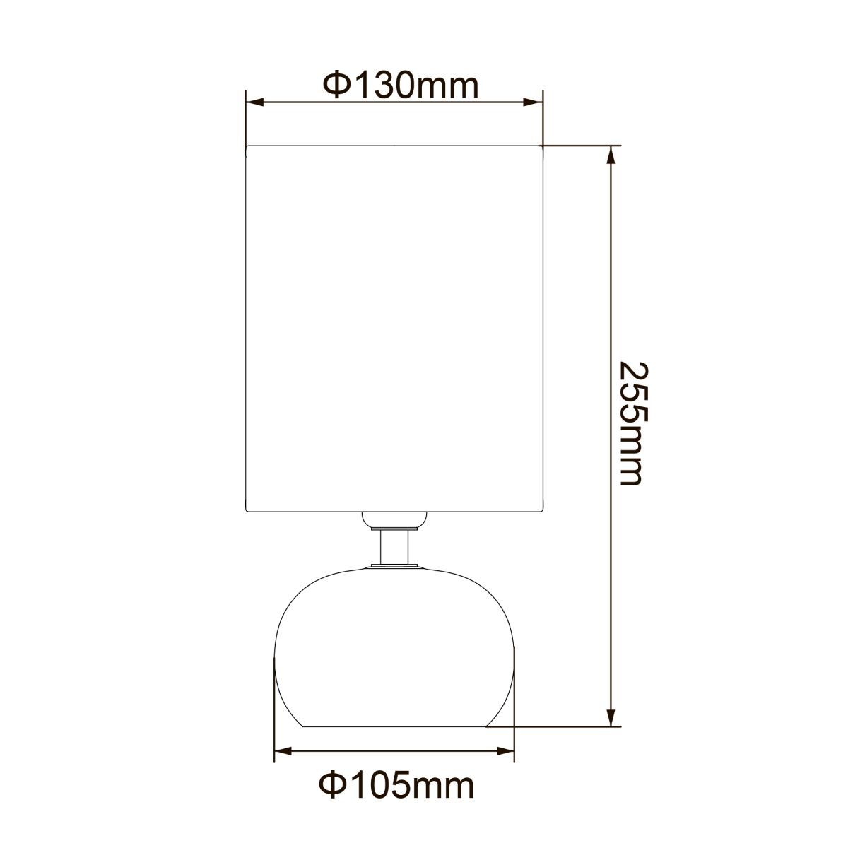 Настольная лампа Uniel UML-B307 E14 SILVER/WHITE UL-00012423 Настольная лампа Uniel UML-B307 E14 SILVER/WHITE UL-00012423