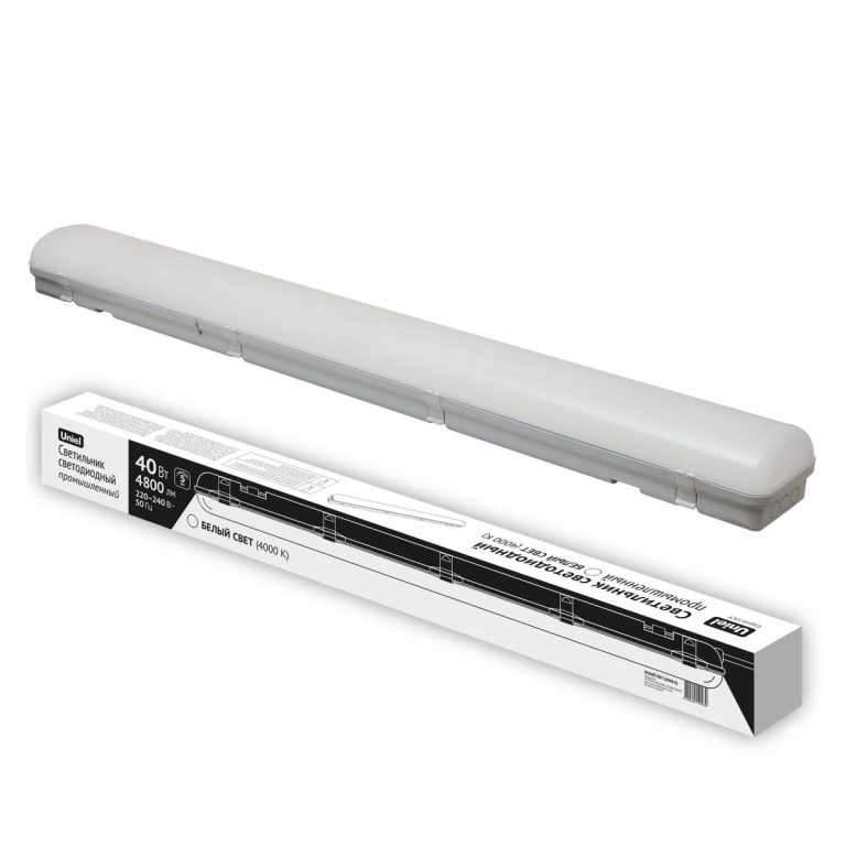 Линейный светильник Uniel ULY-K70N 40W/4000K/L126 IP65 WHITE UL-00012530