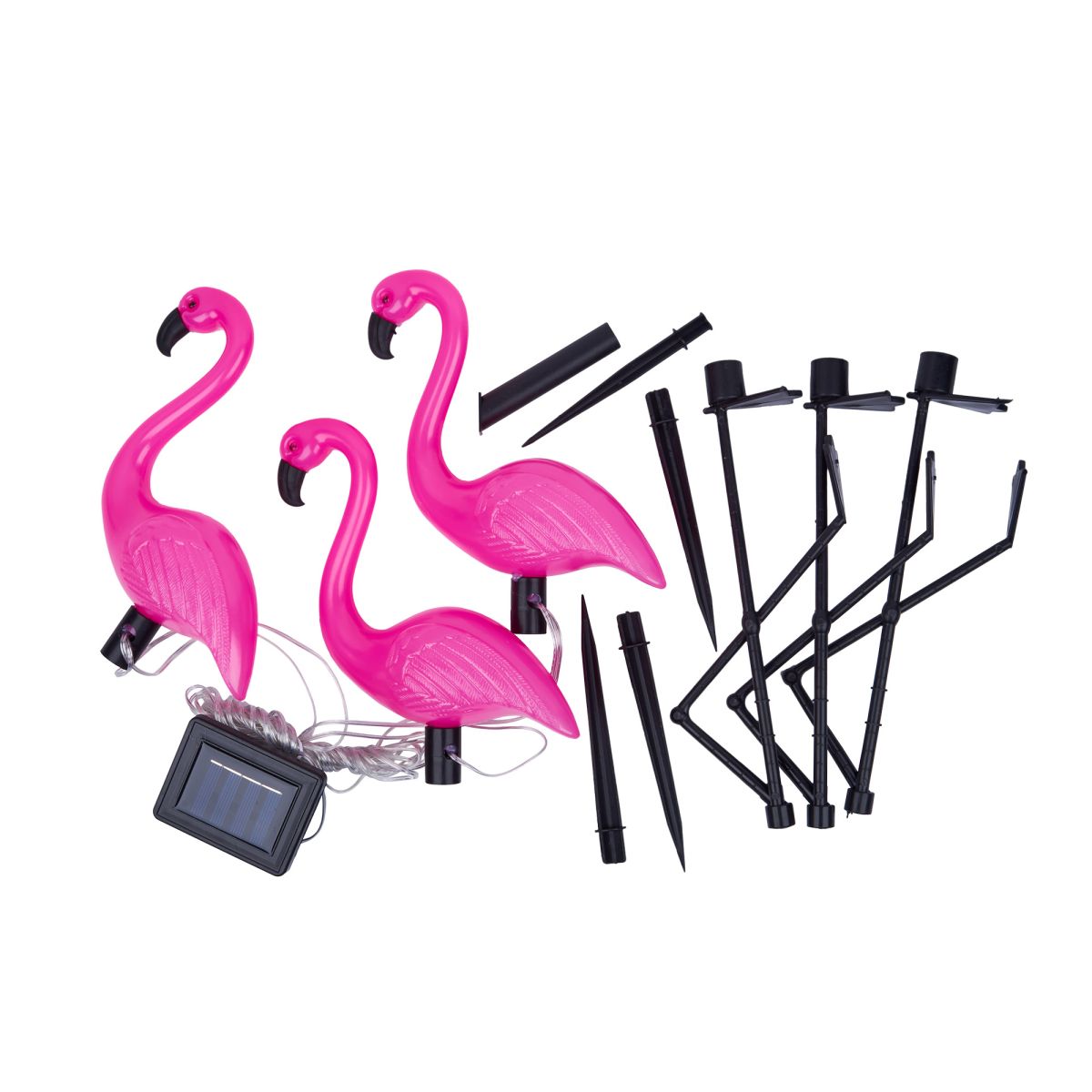 Садовый светильник на солнечной батарее (3 шт.) Uniel USL-S-833/PM530 FLAMINGO SET3 UL-00012698 Садовый светильник на солнечной батарее (3 шт.) Uniel USL-S-833/PM530 FLAMINGO SET3 UL-00012698