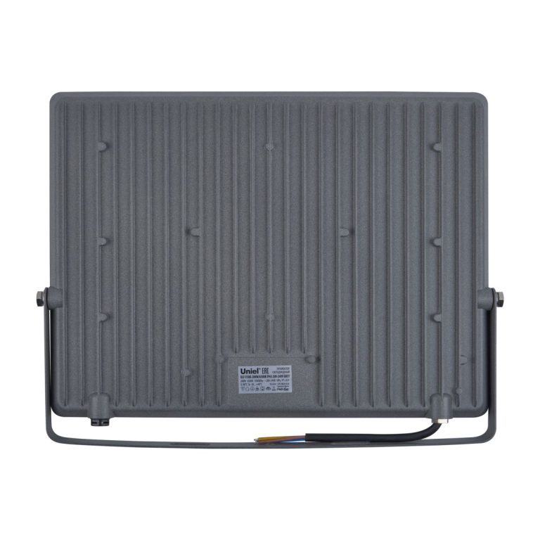 Прожектор Uniel ULF-F50B-200W/6500K IP65 200-240V GREY UL-00012763
