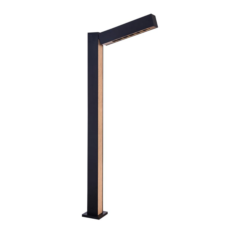 Уличный светильник Delight Collection GR0224-1A black/wood Уличный светильник Delight Collection GR0224-1A black/wood