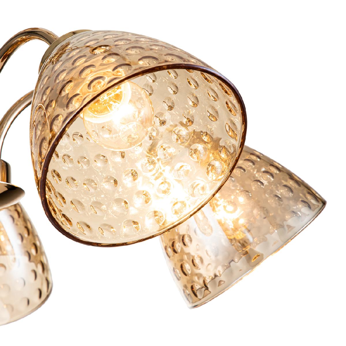 Подвесная люстра Escada Freesia 658/5PL Gold Подвесная люстра Escada Freesia 658/5PL Gold