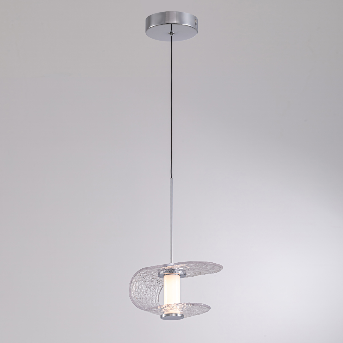 Подвесной светильник Delight Collection MD24020901-1A chrome/clear Подвесной светильник Delight Collection MD24020901-1A chrome/clear