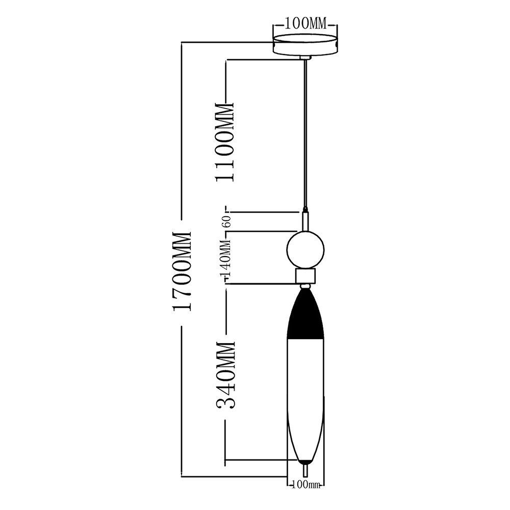 Подвесной светильник Moderli Candle V10915-PL Подвесной светильник Moderli Candle V10915-PL