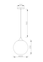 Подвесной светильник Moderli Sumatra V11525-1P