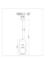 Подвесной светильник Moderli Klaster V11586-1P