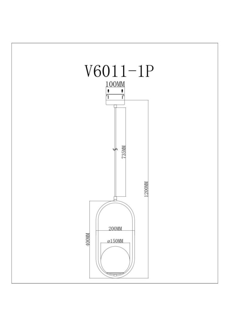 Подвесной светильник Moderli Klaster V11586-1P