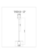 Подвесной светильник Moderli Scrumbel V11572-1P